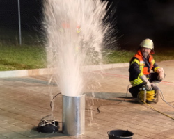 uebung feuerwehr oedenreuth pumpentest