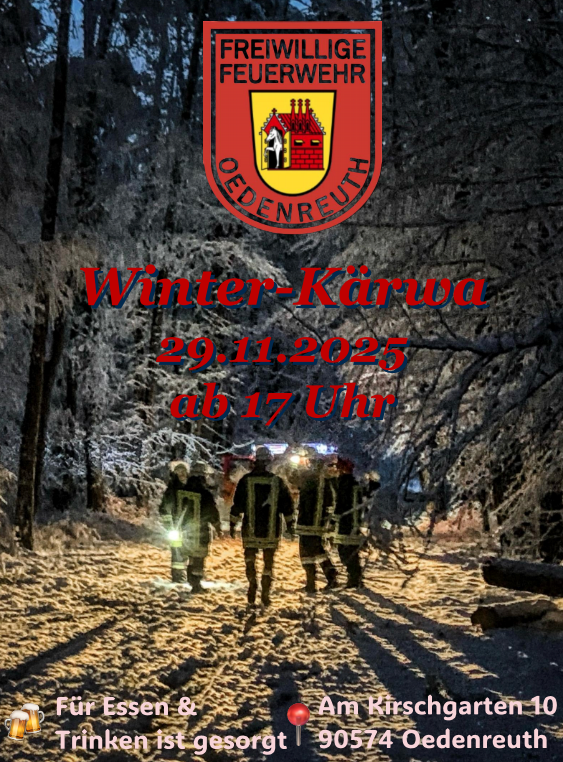 Einladung zur Winterkärwa nach Oednreuth